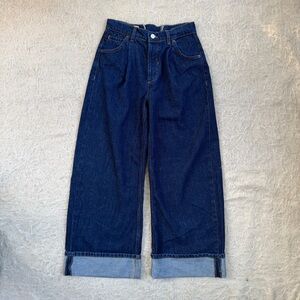 Free People We The Free “Alia” High Rise Wide Leg Jeans in Hawthorne – Size 24